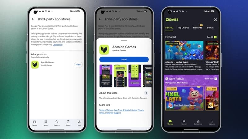 Google Play відкрив доступ до сторонніх магазинів застосунків