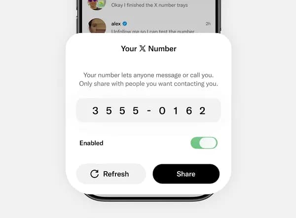 X Numbers позволяет анонимно общаться и звонить