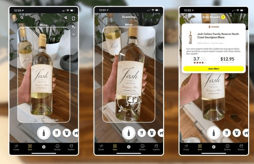 Snapchat QR codes