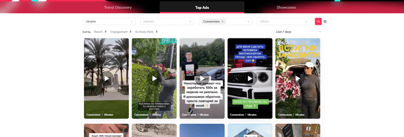 Бесплатно мониторим тренды и креативы для TikTok
