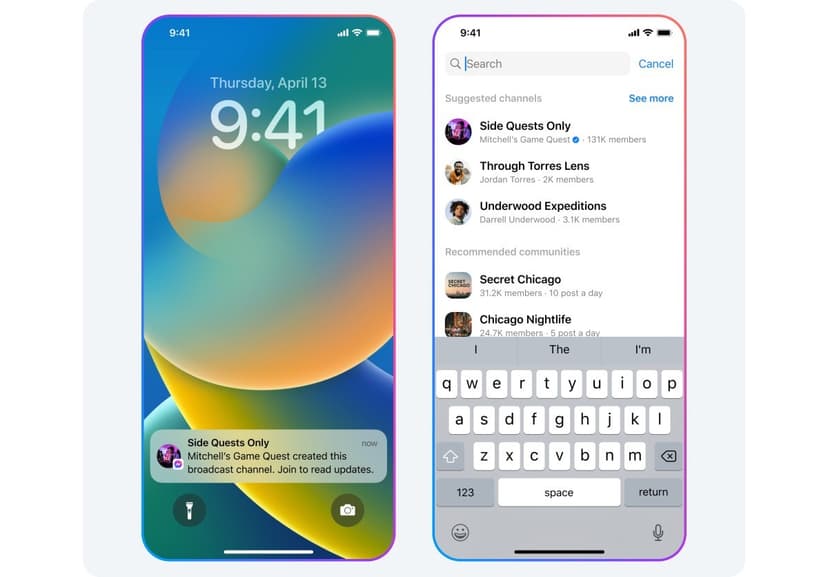 Meta тестує канали трансляцій, як у Telegram, у програмах Facebook і Messenger