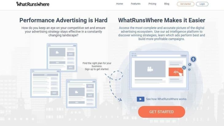 Главная страница WhatRunsWhere