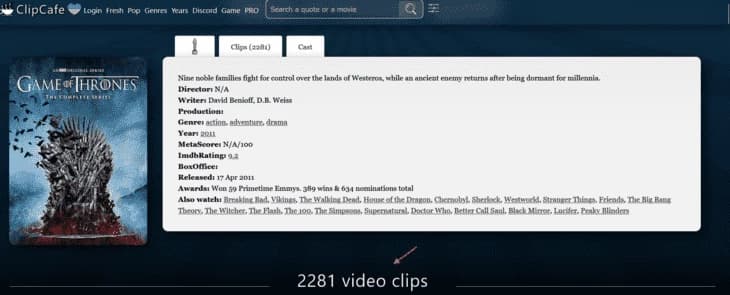 Более 2000 моментов из сериала
